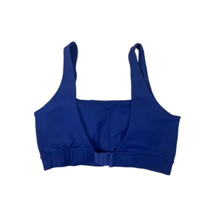 NUX Navy Blue‎ Sports Bra Stretch Activewear Athleisure Large thumbnail 2
