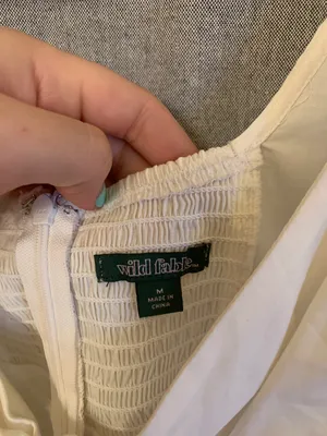 Wild Fable White Dress thumbnail 3