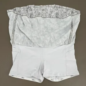 Lululemon TALL Pace Rival Skirt City Breeze Alpine White Athletic Tennis Skort 8 thumbnail 7