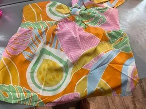 Vacation Tropical Print Tank Top Multiple thumbnail 1