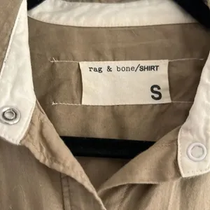 Rag & Bone Women’s Tan Long Tie Waist Shirt or Dress thumbnail 3