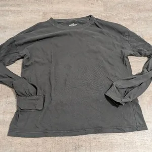 Hollister California Gray Long Sleeve T-shirt Size XS Y2K thumbnail 1