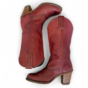 Unbranded Women's Red and Burgundy Boots thumbnail 4