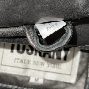Tuskany Vintage Women’s Size M Black Leather Jacket thumbnail 5