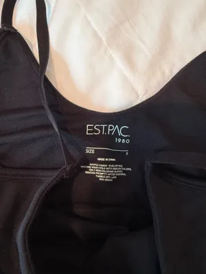 PacSun Athletic Cropped Tank Black thumbnail 4