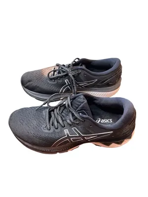 Asics Gel Kayano 27 wms black gray walking running sneakers sz 8 SKU 10-517 thumbnail 4