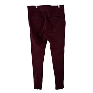 Ann Taylor Burgundy Pants Size 6 Career Work Office Side Zip‎ thumbnail 9