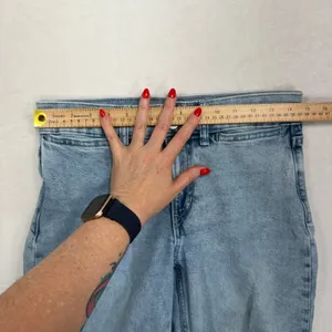 Banana Republic 26 Jeans High Rise Wide Leg Crop Light Wash 814318 Denim Boho thumbnail 13