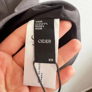 Cider Gray‎ Button Front Vest Sz XS Preppy Western Cowgirl Festival thumbnail 3