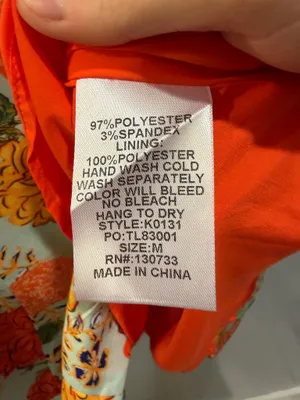 Umgee Floral V-Neck Zipper Detail Collared Dress Blue Orange Multi thumbnail 7