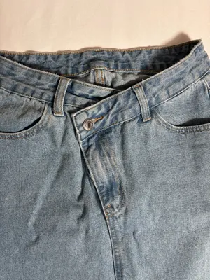 Vintage-Style Denim Midi Skirt – Size S thumbnail 4