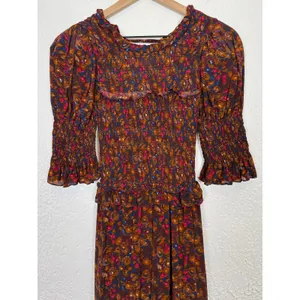 Sea New York Ilana Ikat Floral Dress Prairie Size Small thumbnail 4