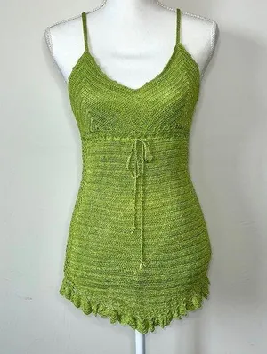 Vintage Fairy Crochet Top thumbnail 1