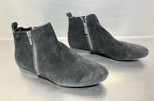 Lucky Brand Women’s Black Suede Ankle Boots - Size 8 - VGUC thumbnail 2