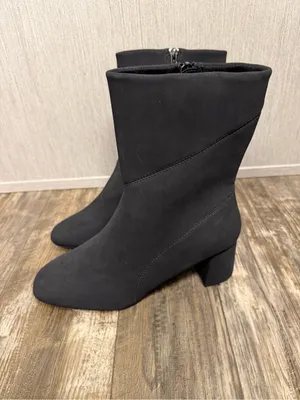 NWOB Bella Vita Classic Black Mid-Calf Block Heel Boots Size 10 Wide thumbnail 15