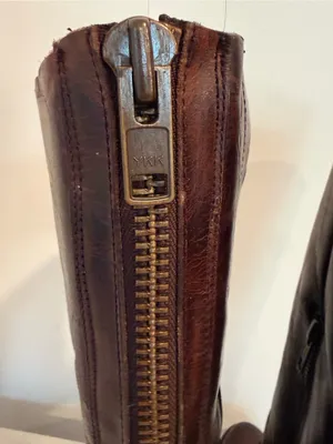 Freebird by Steven Wiley Rich Brown Leather Tall Boots Size 9 thumbnail 7