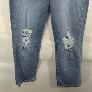 Good American Good Boy Wide Release Hem Jeans thumbnail 4