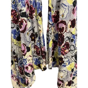 ANTHROPOLOGIE GUINEVERE Floral Open Front Hankie Hem‎ Lightweight Cardigan S thumbnail 5