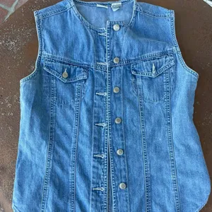 Free People Y2k western denim vest jacket size s thumbnail 3