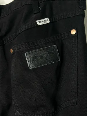 Wrangler Jeans Black Wide Leg thumbnail 3