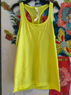 Lululemon Yellow Tank thumbnail 1