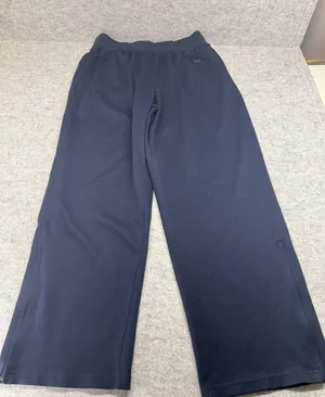 Nike Track Pants Mens 2XL Straight Leg Zip Ankle Pocket Athletic Joggers‎ thumbnail 1
