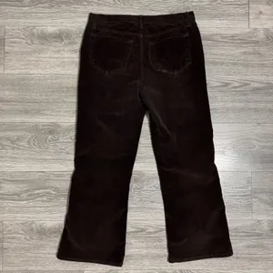 NYDJ 32x27 in Brown High Rise Corduroy Bootcut Pants 12P P600 Boho Made‎ in USA thumbnail 8