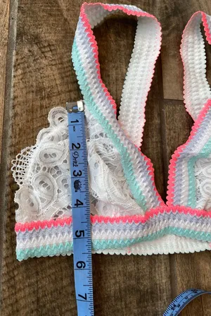 Free People Mika Lace Triangle Bralette thumbnail 12