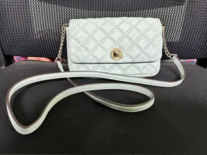 Kate Spade New York Natalia Smooth Quilted Crossbody Bag Crystal Blue thumbnail 1