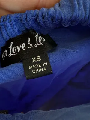 For Love and lemons Kyra Royal blue maxi dress sz XS thumbnail 5
