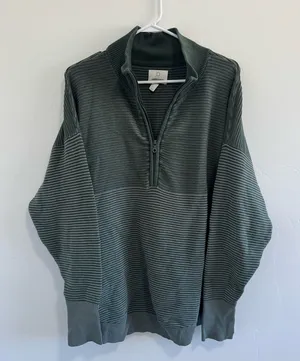 Aerie quarter zip sweater pullover xxl thumbnail 1