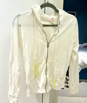 Sundry white hoodie thumbnail 1