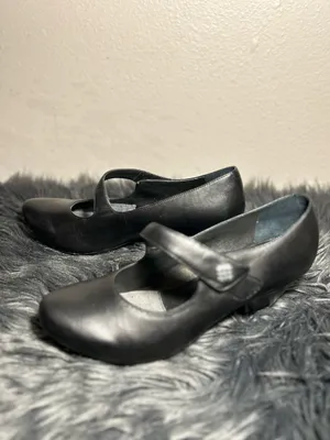 Dansko Betty Black Leather Mary Jane Pumps Women's Heels Size EU 40 thumbnail 2