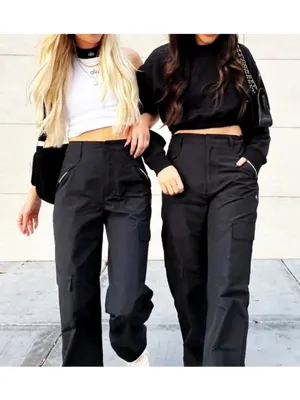 Alo All That Trousers Black High-Rise Waist Waisted Joggers Hiking Outdoor Pants thumbnail 8
