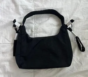 Sandy Liang Baggu x limited edition collab mini bow bag black thumbnail 1