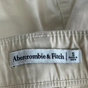 Abercrombie & Fitch Beige High Waist Twill Chino Mini Straight Pencil Skirt Sz S thumbnail 4