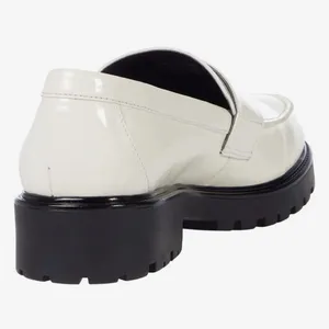 Steve Madden Lotto Lug Sole White Loafers thumbnail 4