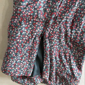 American Eagle Floral Strapless Dress thumbnail 5