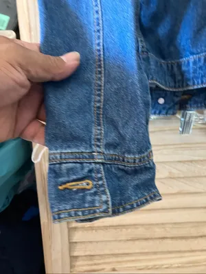 Faded Glory Blue Denim Jacket Large thumbnail 12
