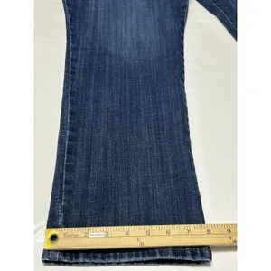 Lee Jeans Womens 20W Medium Relaxed Fit Straight Leg Mid Rise Dark Wash Denim thumbnail 2