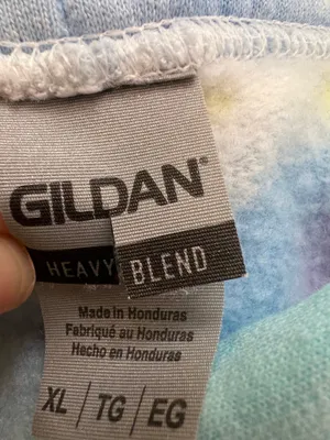 Gildan Heavy Blend Tie Dye Hoodie Only Murders in the Building Graphic XL thumbnail 7