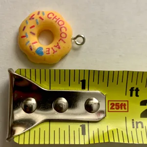 Donut Charm Pendant Yellow thumbnail 7