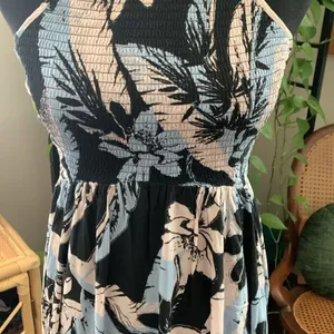 Free People Intimately Heat Wave Tropical Combo Floral Boho Hippie Dress thumbnail 4