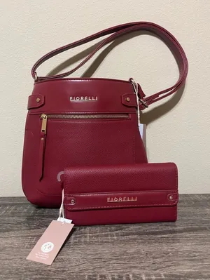 Fiorelli Red Crossbody & Wallet Set thumbnail 1
