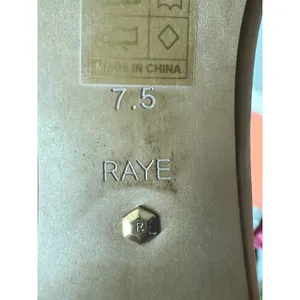 RAYE Blake Stiletto Nude Leather Stiletto heels Ankle Strap 4' size 7.5 thumbnail 11
