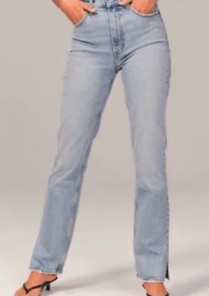 Abercrombie High-Rise Jeans Ultra Straight thumbnail 1
