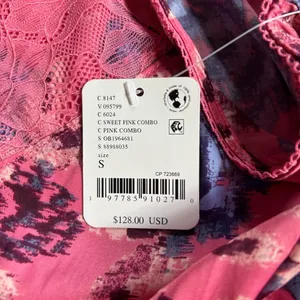 Free People First Date Printed Maxi Slip thumbnail 7