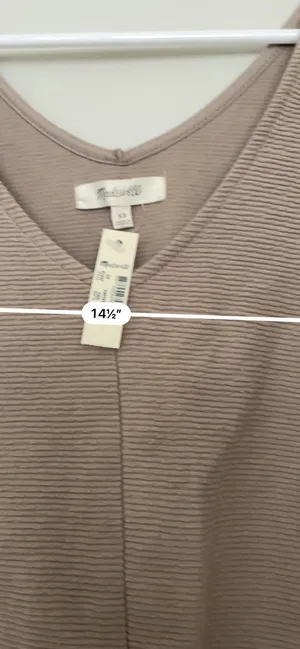 Madewell Texture And Thread Tie Front Tank thumbnail 2