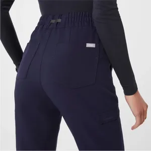 Figs Navy scrub pants jogger small thumbnail 4