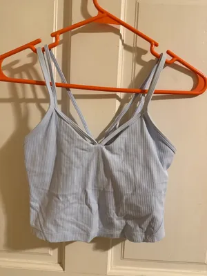 lululemon align strappy ribbed tank windchill thumbnail 3